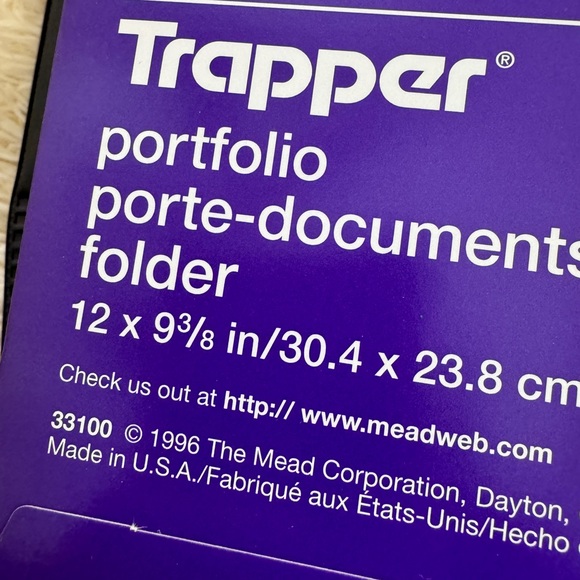 Vintage Mead Trapper Keeper with 2 original vintage folders - Picture 12 of 14